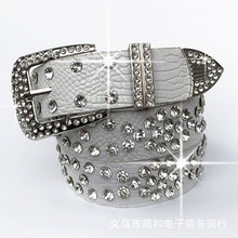 Load image into Gallery viewer, Fashionable All-Match White Decorative Ladies Simple Jeans Wide Belt
