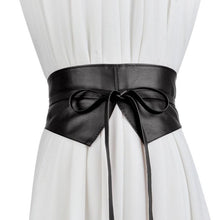 Load image into Gallery viewer, Ladies Fashion Fringe Bow Tie Dress Belt Knotted Lace Waist Girdle Belt
