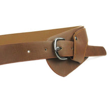 Load image into Gallery viewer, Women Fashion Belts Waist Oblique Buckle Wide Band Cross Body Cummerbund Belt
