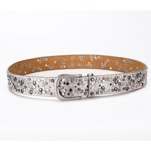 Load image into Gallery viewer, Rivet Studded Belt Women Punk Gothic Waistband Retro Vintage Leather
