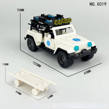 Load image into Gallery viewer, X019 White Recovery Vehicle Children's Assembled Small Particle Building Blocks Toy
