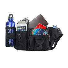 Load image into Gallery viewer, Small Black Sport Outdoor  Polyamides and Nylon Messenger bag
