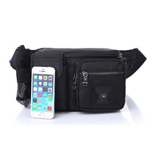 Load image into Gallery viewer, Small Black Sport Outdoor  Polyamides and Nylon Messenger bag
