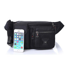 Load image into Gallery viewer, Small Black Sport Outdoor  Polyamides and Nylon Messenger bag

