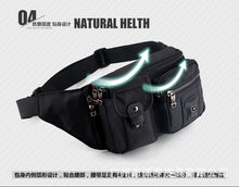Load image into Gallery viewer, Small Black Sport Outdoor  Polyamides and Nylon Messenger bag
