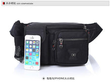 Load image into Gallery viewer, Small Black Sport Outdoor  Polyamides and Nylon Messenger bag
