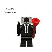 Load image into Gallery viewer, Kdl825 Camera Man UFO Suspension Humanoid Toilet Man Assembled Building Blocks Puzzle Puzzle
