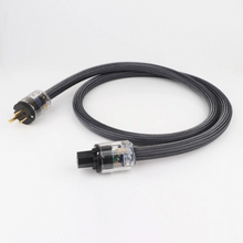 Load image into Gallery viewer, Hi-End 4Square hifi audio EU/US Power Cord Pure Copper Power Cable
