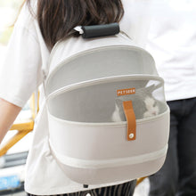 Load image into Gallery viewer, Summer Outdoor Cat Bag Portable Space Capsule School Bag Pet Backpack
