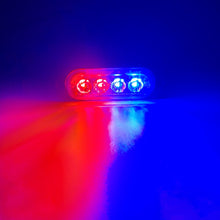 Load image into Gallery viewer, 4LED Car Strobe Warning Light Grill Flashing Breakdown Emergency Light for 12v Truck Trailer Police Beacon Lamp Signal TAILLIGHT
