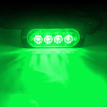 Load image into Gallery viewer, 4LED Car Strobe Warning Light Grill Flashing Breakdown Emergency Light for 12v Truck Trailer Police Beacon Lamp Signal TAILLIGHT

