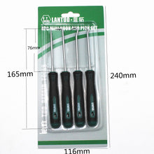 Load image into Gallery viewer, 4Pcs Oil Seal Screwdrivers Set Car Auto Vehicle Pick Hooks For Garages General-Plumbers Mechanics Workshop Car Tools 135mm
