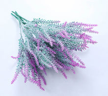 Load image into Gallery viewer, 5pcs Artificial Flowers Simulation Lavender Simulated Plants Flocking Wheat Bouquet Kitchen Unit Ornamental Flower
