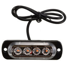 Load image into Gallery viewer, 4pcs 12-24V LED Car Side Marker Tail Light Amber Trailer Truck Lamp Bus Truck External Lights Waterproof Durable ATV
