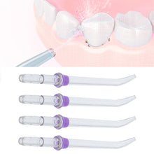 Load image into Gallery viewer, 4pcs Jet Replacement Tip Oral Irrigator Ergonomic Accessories Hygiene Extra Portable Nozzle Water Flosser Standard Wash Dental 0ral irrigator
