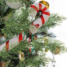 Load image into Gallery viewer, 5/10/20pcs Christmas Artificial Pine Tree Branches Simulation Green Plants DIY Wreath Fake Pine Leaves New Year Party Decoration
