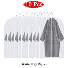 Load image into Gallery viewer, 5/10Pcs Dustproof Cloth Cover Bags Clothes Hanging Garment Dress Suit Coat Dust Cover Home Storage Bag Pouch Case Organizer
