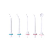 Load image into Gallery viewer, 5 Jet Tips Nozzles for Oral Irrigator Water Dental Flosser Tooth Cleaner Water Jet Floss Teeth Pick Teeth Cleaner Accessory 0ral irrigator
