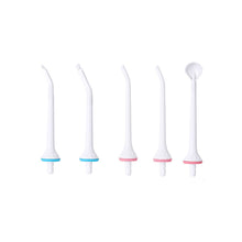 Load image into Gallery viewer, 5 Jet Tips Nozzles for Oral Irrigator Water Dental Flosser Tooth Cleaner Water Jet Floss Teeth Pick Teeth Cleaner Accessory 0ral irrigator
