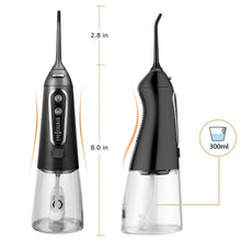Load image into Gallery viewer, Oral Irrigator USB Rechargeable Water Floss Portable Dental Water Flosser Jet 300ml Irrigator Dental Teeth Cleaner+6 Jet 0ral irrigator
