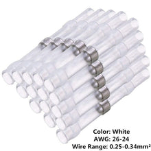 Load image into Gallery viewer, 50/10 PCS Solder Seal Wire Connectors - Heat Shrink Solder Butt Connectors - Solder Terminals Kit - Automotive Marine Insulated
