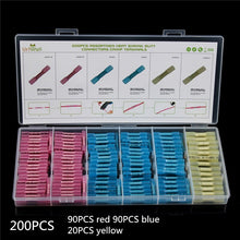 Load image into Gallery viewer, 50/100/200Pcs Waterproof Heat Shrink Butt Connectors Box Electrical Wire Splice Cable Crimp Terminals Connectors Ternimals Kit
