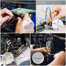 Load image into Gallery viewer, 50/100/200Pcs Waterproof Heat Shrink Butt Connectors Box Electrical Wire Splice Cable Crimp Terminals Connectors Ternimals Kit
