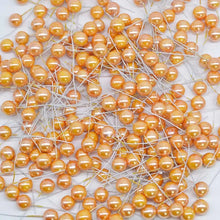 Load image into Gallery viewer, 100-300Pcs Pearl Stamens Artificial Flower Small Berries Cherry For Wedding Party Gift Box Christmas DIY Wreath Home Decorations
