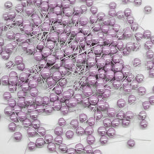 Load image into Gallery viewer, 100-300Pcs Pearl Stamens Artificial Flower Small Berries Cherry For Wedding Party Gift Box Christmas DIY Wreath Home Decorations
