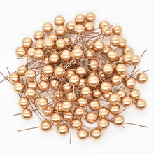 Load image into Gallery viewer, 100-300Pcs Pearl Stamens Artificial Flower Small Berries Cherry For Wedding Party Gift Box Christmas DIY Wreath Home Decorations
