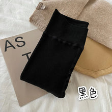 Load image into Gallery viewer, 500G Winter Thick Tights Women Warm Fleece Pantyhose Full Foot Cotton High Waisted Stockings for Girls Leggings

