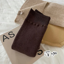 Load image into Gallery viewer, 500G Winter Thick Tights Women Warm Fleece Pantyhose Full Foot Cotton High Waisted Stockings for Girls Leggings
