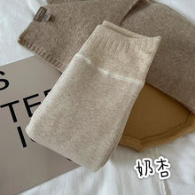 Load image into Gallery viewer, 500G Winter Thick Tights Women Warm Fleece Pantyhose Full Foot Cotton High Waisted Stockings for Girls Leggings
