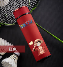 Load image into Gallery viewer, 500ML Japanese Cartoon Anime Stainless Steel Thermos Vacuum Flask Termo Cute water bottle Tea Coffee Travel Mug For Kids Gift
