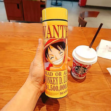 Load image into Gallery viewer, 500ML Japanese Cartoon Anime Stainless Steel Thermos Vacuum Flask Termo Cute water bottle Tea Coffee Travel Mug For Kids Gift

