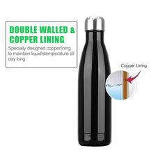 Load image into Gallery viewer, 500ml For Sport Bottles Double-Wall Insulated Vacuum Flask BPA Free Thermos Stainless Steel Water Bottle Cola Water Beer Thermos
