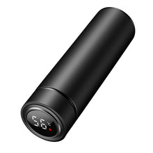 Load image into Gallery viewer, 500ml Smart Insulation Cup Vacuum Bottle Thermos 304 Stainless Steel Minimalist Water Bottle LCD Digital Screen Portable Cup
