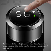 Load image into Gallery viewer, 500ml Smart Insulation Cup Vacuum Bottle Thermos 304 Stainless Steel Minimalist Water Bottle LCD Digital Screen Portable Cup
