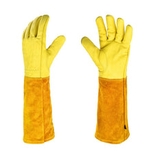 Load image into Gallery viewer, 50LF Rose Pruning Gloves for Men and Women Long Thorn Proof Gardening Gloves Breathable Leather Gauntlet Best Garden Gift
