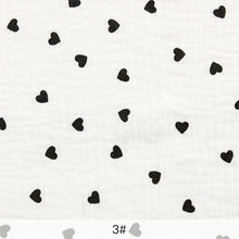 Load image into Gallery viewer, 50X135cm Soft Floral Pajamas Nightdress Cotton Gauze Fabric Rose Printed Crepe Cotton Long-sleeved Ins Style Homewear Fabric
