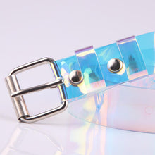 Load image into Gallery viewer, Ladies Belt Fashion Women's Colorful Transparent Plastic Belt Students Jeans Decoration Waistband
