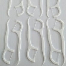 Load image into Gallery viewer, 50pcs Dental Floss Flosser Picks Teeth Toothpicks Stick Tooth Clean Oral Care 7.8cm 0ral irrigator
