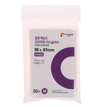 Load image into Gallery viewer, 50pcs Korea Card Sleeves Clear Acid Free CPP HARD 3 Inch Photocard Holographic Protector Film Album Binder
