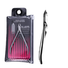 Load image into Gallery viewer, Ukraine Russian Chrome Cuticle Nipper Dead Skin Clipper Sharp Nail Art Cuticle Nipper
