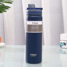 Load image into Gallery viewer, 530/750/100Ml Thermos Mug With Straw Stainless Steel Thermal Insulation Straight Cup Thermal Water Bottle Tumbler Thermocup 1pcS
