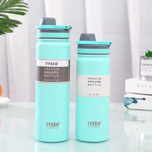 Load image into Gallery viewer, 530/750/100Ml Thermos Mug With Straw Stainless Steel Thermal Insulation Straight Cup Thermal Water Bottle Tumbler Thermocup 1pcS
