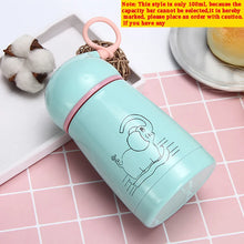 Load image into Gallery viewer, 530/750/100Ml Thermos Mug With Straw Stainless Steel Thermal Insulation Straight Cup Thermal Water Bottle Tumbler Thermocup 1pcS
