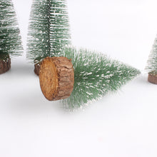 Load image into Gallery viewer, 3PCs Mini Christmas Tree Desktop Ornaments DIY Pine Tree Christmas Decoration
