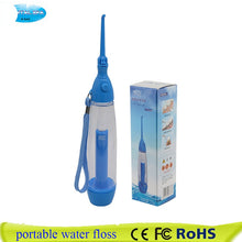 Load image into Gallery viewer, Portable Oral Irrigator Clean Mouth Wash Your Tooth powerful Irrigation Manual Water Pick Dental Flosser Washing No Electricity 0ral irrigator

