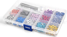 Load image into Gallery viewer, 540 Sets 5mm Metal Eyelet with Washer Leather Craft Repair Grommet Round Eye Rings For Clothes Shoes Bag Leather Crafts DIY
